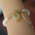 Chalcedony Hetian Jade 925 Silver(Adjustable)