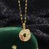 Chalcedony 999 Sterling Silver Plated Gold