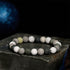 White Turquoise Picasso Jasper / 6mm(Wrist Circumference: 14-16cm)