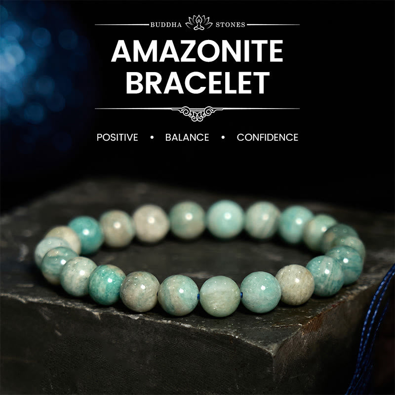 KarmaRipple's Amazonite Positive Balance Bracelet p1