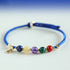 Blue String Citrine Amethyst Green Tiger Eye(Wrist Circumference: 15-18cm)