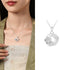 Camellia / 925 Sterling Silver Chalcedony