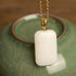 Hetian Jade Silver Chain