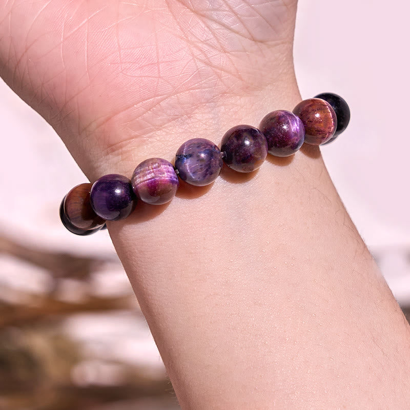 KarmaRipple's Keep Calm Purple Series Balancing Love Bracelet p14