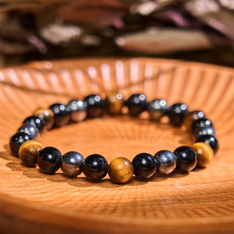 KarmaRipple's Lead Back To Earth Neutral Color Series Grounding Balance Bracelet p2