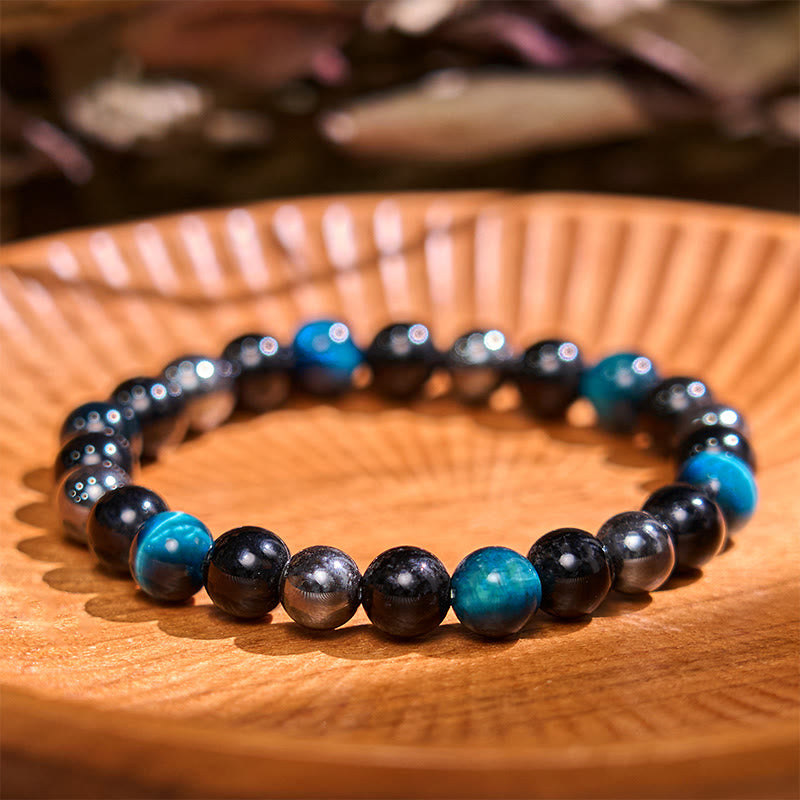 KarmaRipple's Lead Back To Earth Neutral Color Series Grounding Balance Bracelet p5