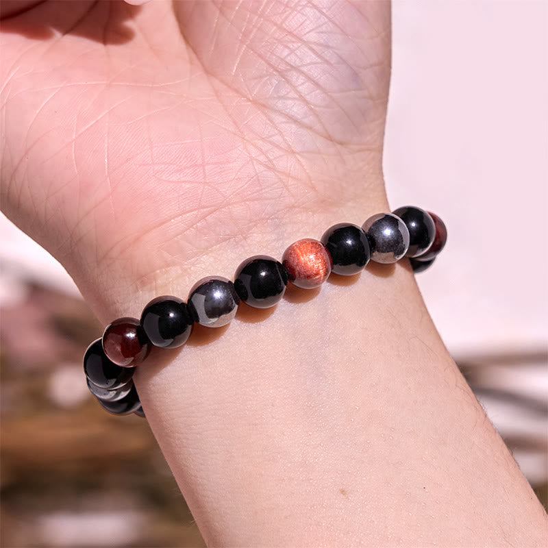 KarmaRipple's Lead Back To Earth Neutral Color Series Grounding Balance Bracelet p19