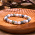 White Turquoise Green Calcite(Wrist Circumference: 14-16cm)