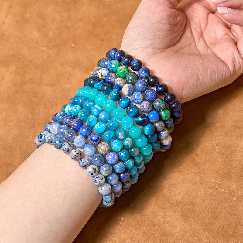 KarmaRipple's Let The Past Go Blue Series Calm Tranquility Bracelet p13
