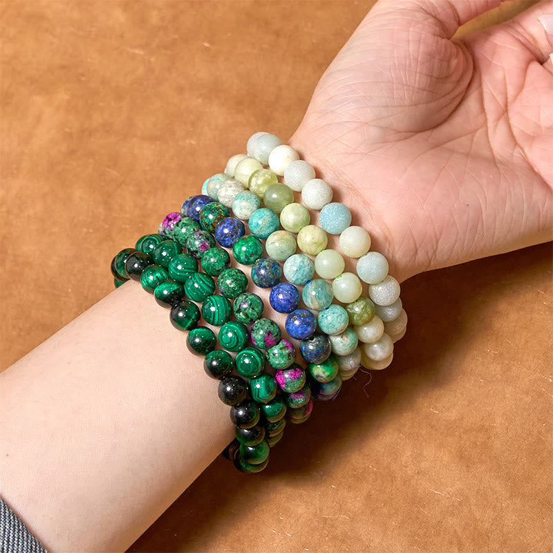 KarmaRipple's Love Self Green Series Calm Balance Support Bracelet p8