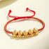 999 Sterling Silver Golden Five Snakes(Wrist Circumference: 15-18cm)