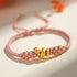 Pink String 999 Sterling Silver(Wrist Circumference: 15-18cm)