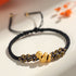 Black String 999 Sterling Silver(Wrist Circumference: 15-18cm)