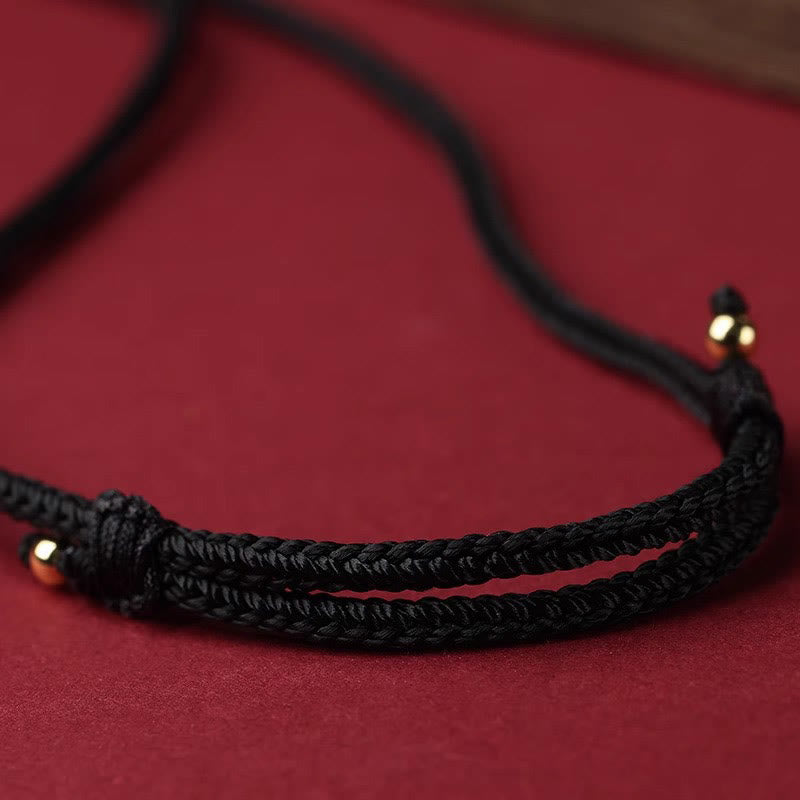 KarmaRipple's Cinnabar Chinese Zodiac Black String Blessing Pendant Pendants p26