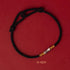 Black String 925 Sterling Silver Bamboo(Wrist Circumference: 15-18cm)