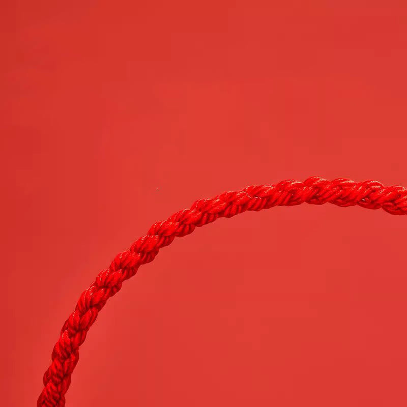 KarmaRipple's Handmade Woven Red String 925 Sterling Silver Fu Character Fortune Bracelet p14