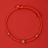 Gold String 925 Sterling Silver(Wrist Circumference: 14-19cm)