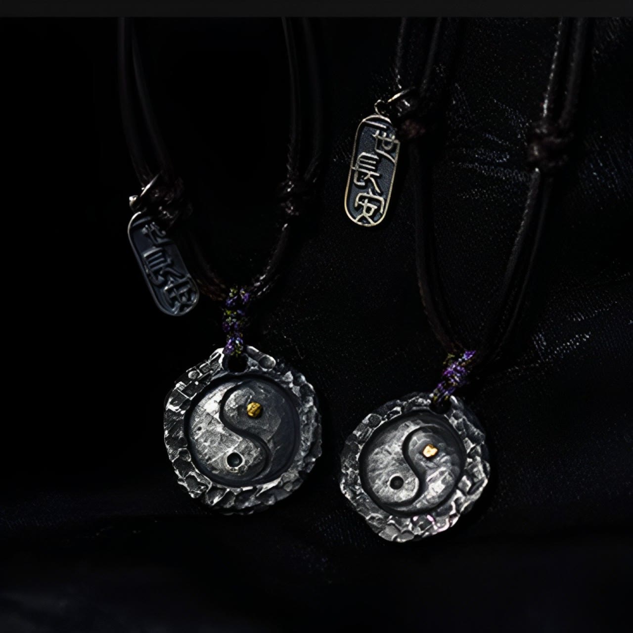 KarmaRipple's 999 Sterling Silver Tai Chi Yin Yang Design Balance Pendant Necklace p12