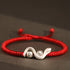 Red String Snake Rooster Ox / 16-20cm