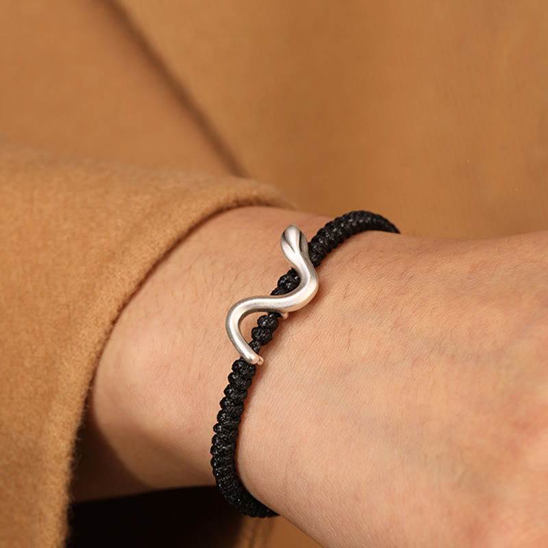KarmaRipple's Red String 999 Sterling Silver Year of the Snake Strength Bracelet p14