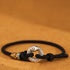 Black String 999 Sterling Silver / 14-17cm