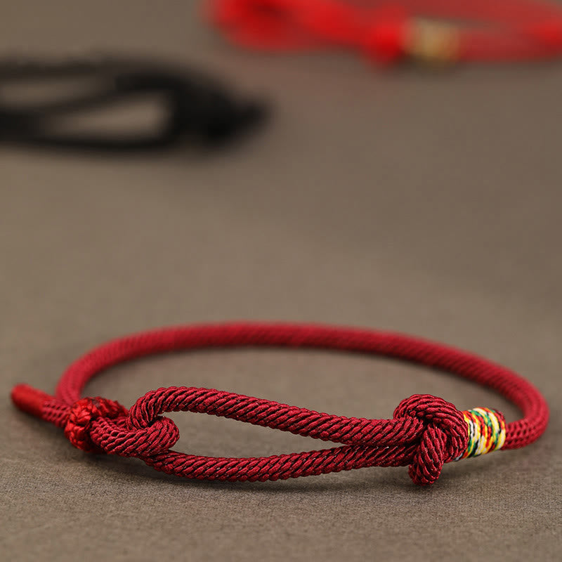 KarmaRipple's Red String 925 Sterling Silver 999 Sterling Silver Coin Fortune Bracelet p1
