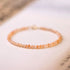 3mm Faceted Sun Stone(Wrist Circumference: 15cm)