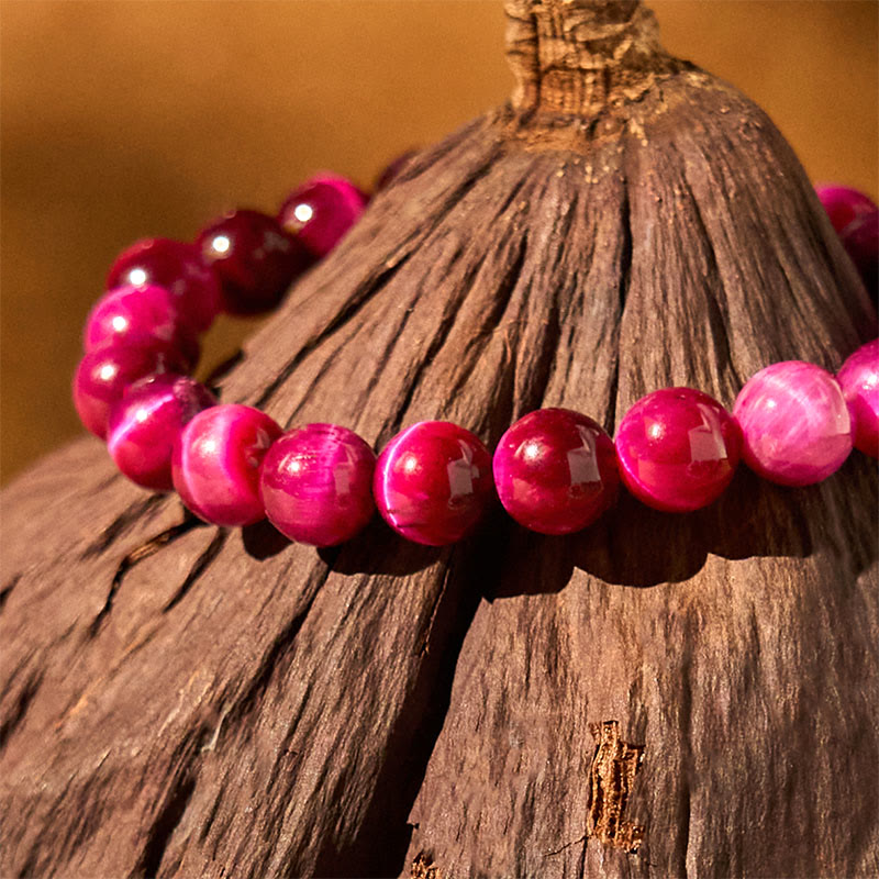 KarmaRipple's Red Tiger Eye Calm Bracelet p13