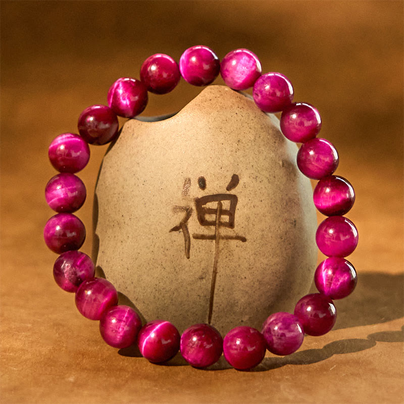 KarmaRipple's Red Tiger Eye Calm Bracelet p12