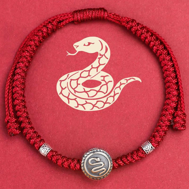 KarmaRipple's 12 Chinese Zodiac Fortunate Red String Bracelet p1