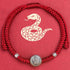 925 Sterling Silver Red String / Snake(Bracelet Size 23+5cm)