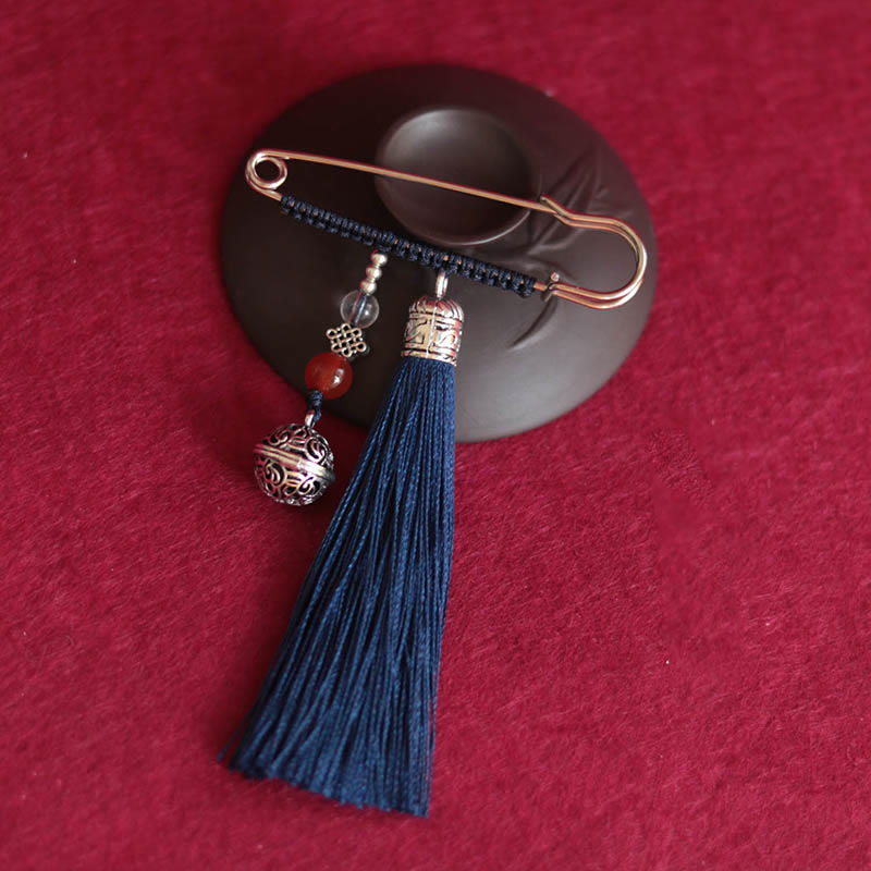KarmaRipple's Retro Bell Tassels Brooch p15
