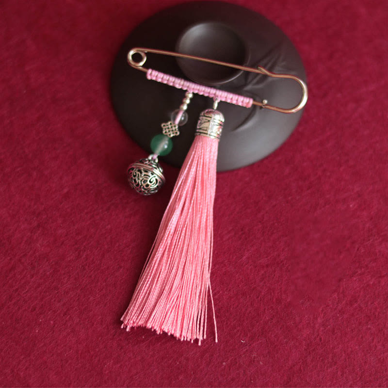 KarmaRipple's Retro Bell Tassels Brooch p9