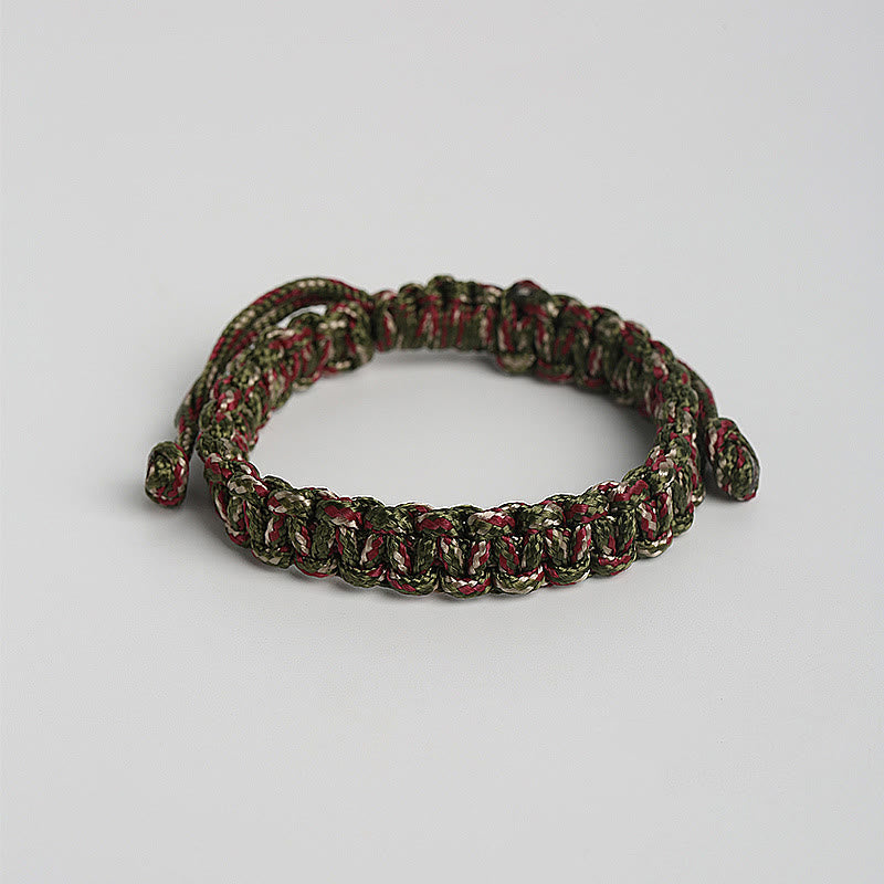 KarmaRipple's Handmade Colorful Rope Woven Bracelet p3