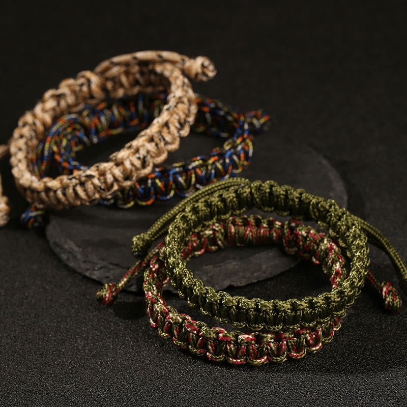 KarmaRipple's Handmade Colorful Rope Woven Bracelet p5