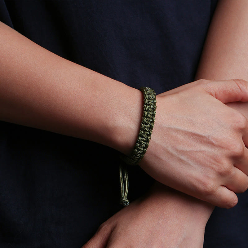 KarmaRipple's Handmade Colorful Rope Woven Bracelet p9