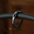 Single Circle-14-16cm / Black & Smooth Buckle