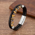 Tiger Eye / Silver / 16-18cm
