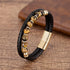 Tiger Eye / Gold / 18-20cm