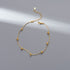 Gold Anklet(Circumference:25-30cm)