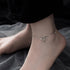Silver Anklet(Circumference:25.7-30.2cm)