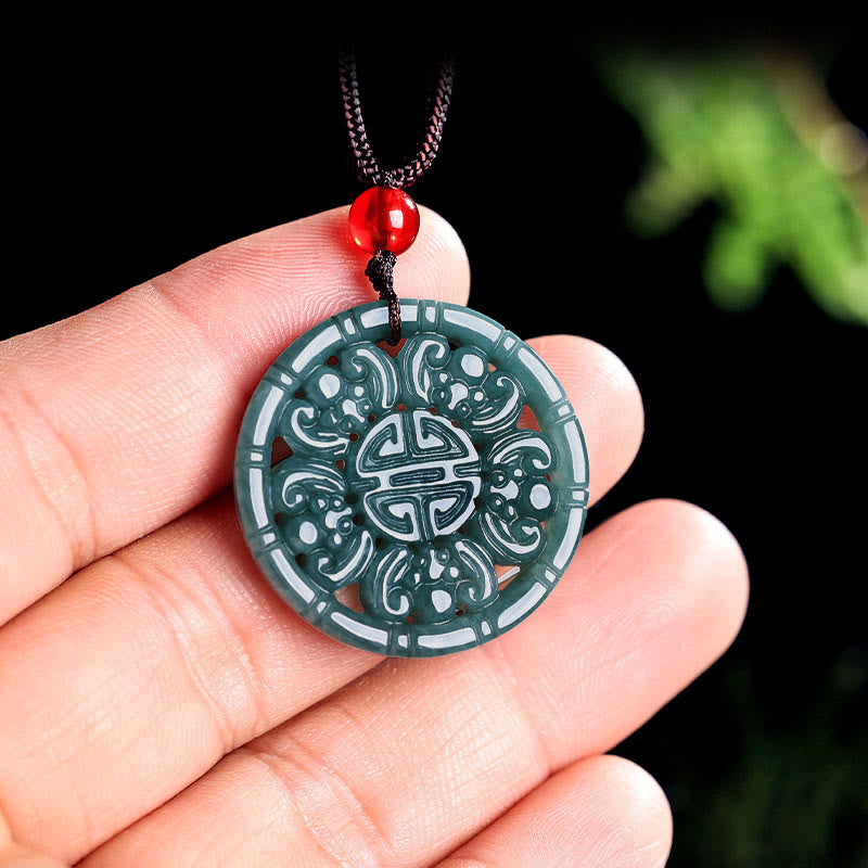 KarmaRipple's Jade Ingot Abundance Pendant Necklace p3