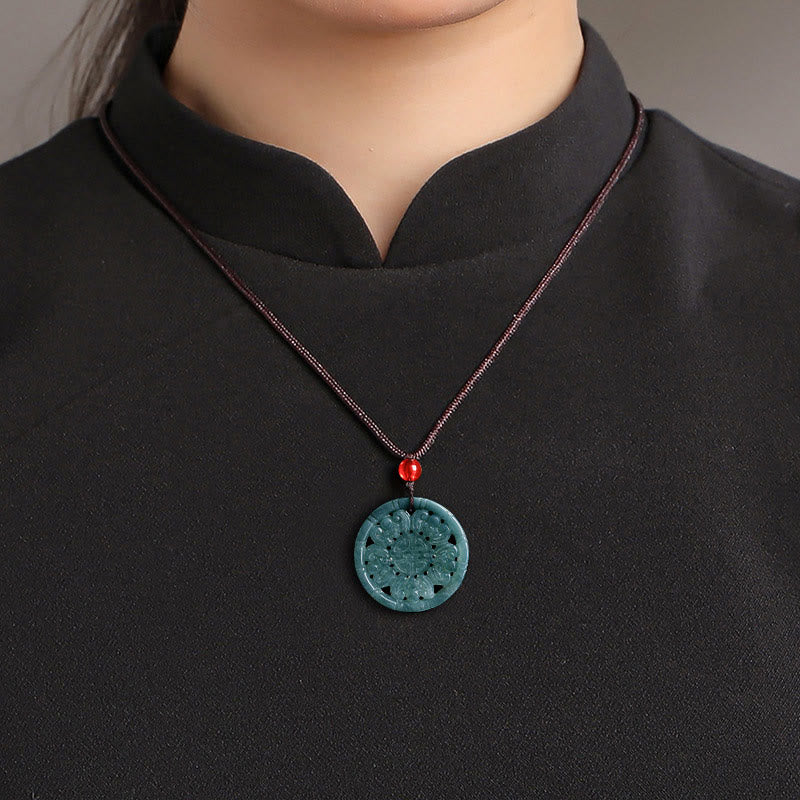 KarmaRipple's Jade Ingot Abundance Pendant Necklace p5