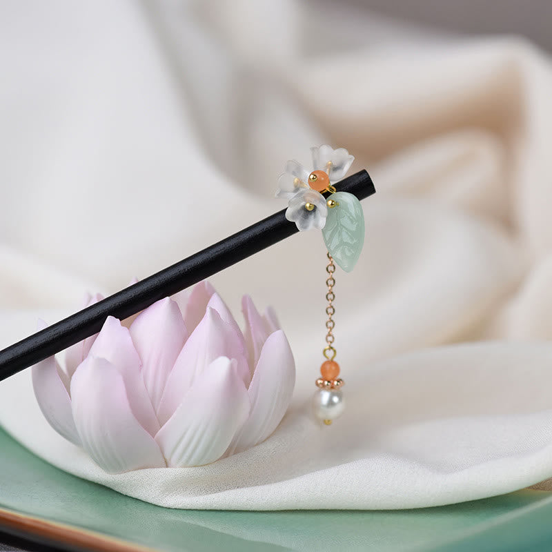 KarmaRipple's Ebony Liuli Lily of the Valley Courage Hairpin p8