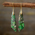 Green Emperor Stone(Copper Posts)-Golden