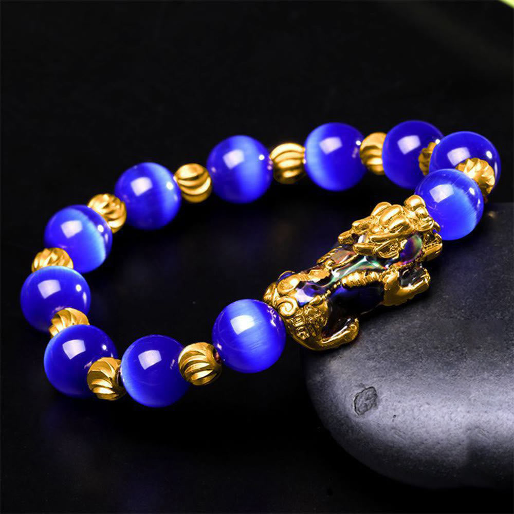 KarmaRipple's Cat Eye Color Change PiXiu Support Bracelet p22