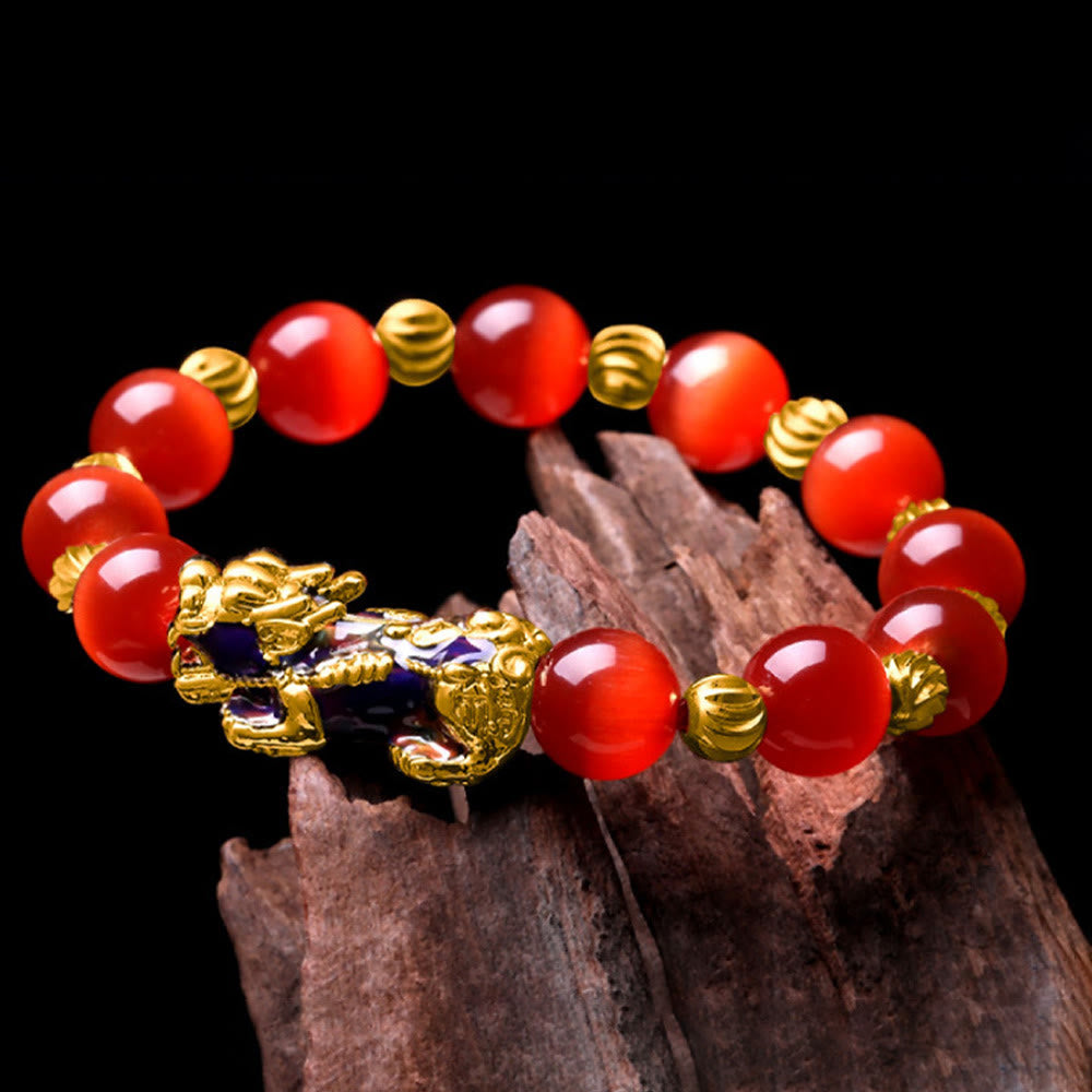KarmaRipple's Cat Eye Color Change PiXiu Support Bracelet p13
