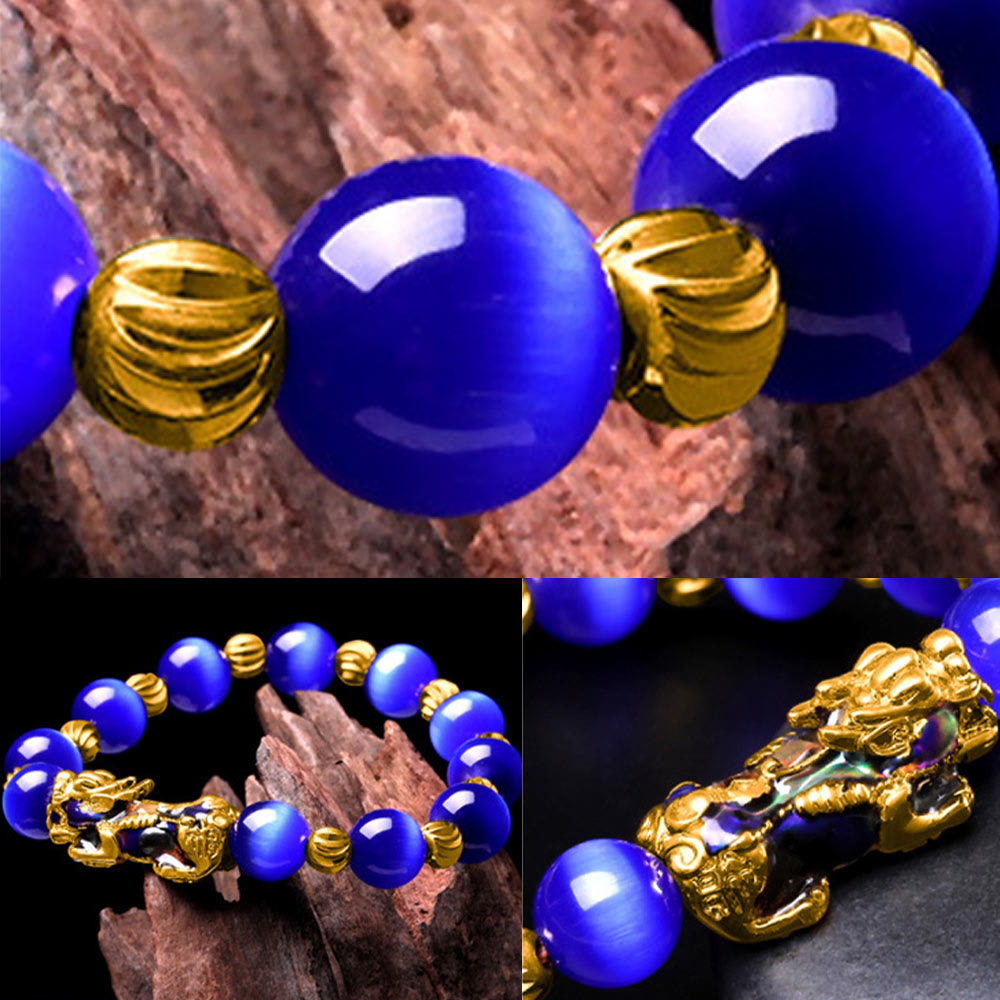KarmaRipple's Cat Eye Color Change PiXiu Support Bracelet p18