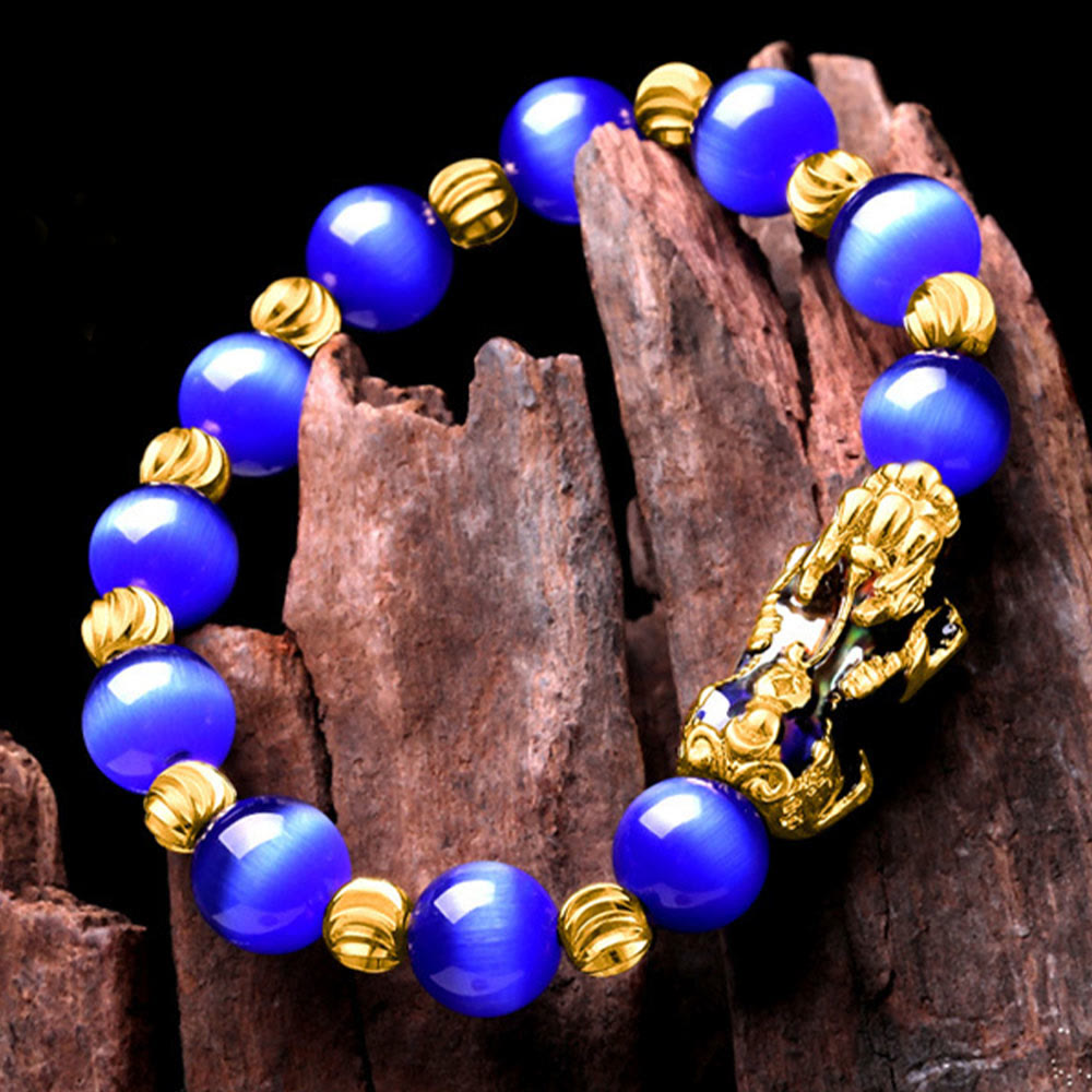 KarmaRipple's Cat Eye Color Change PiXiu Support Bracelet p17