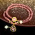 Strawberry Quartz Water Drop(Wrist Circumference 14-16cm)